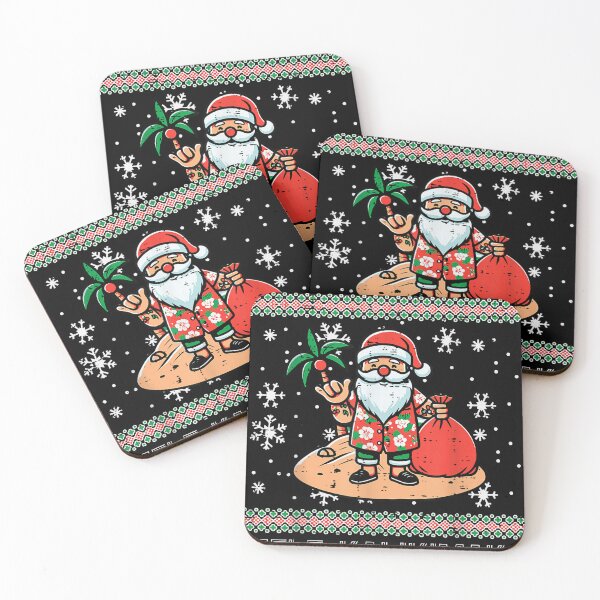 Item preview, Mele Kalikimaka Santa - Hawaiian Christmas designed and sold by Noput1951.