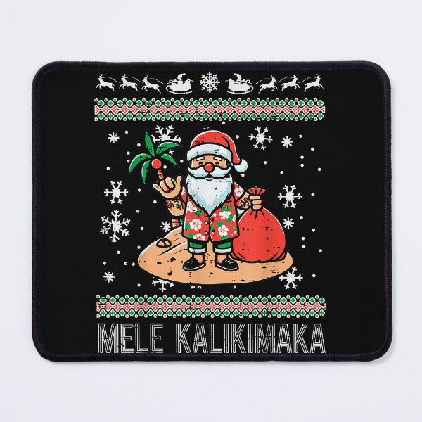 Item preview, Mele Kalikimaka Santa - Hawaiian Christmas designed and sold by Noput1951.