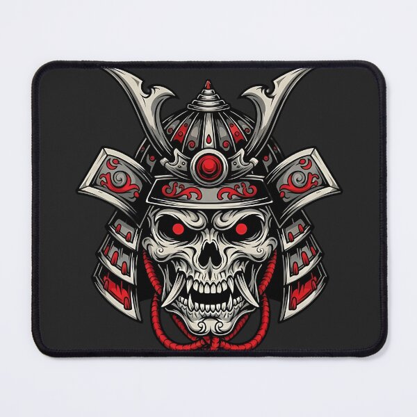 Item preview, Samurai Skull: Dark Warrior Illustration designed and sold by saiful020.