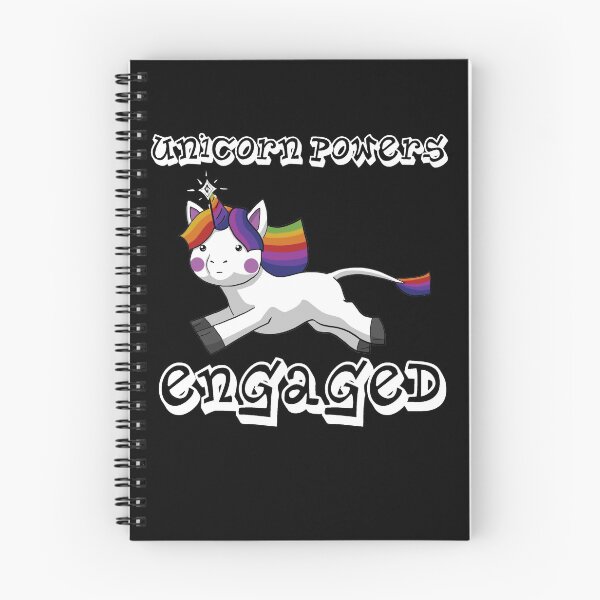 Item preview, Unicorn Powers Engaged designed and sold by brianaekane.