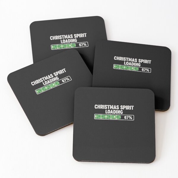 Item preview, Christmas Spirit Loading 67 Percent Funny Holiday designed and sold by grumpzara.