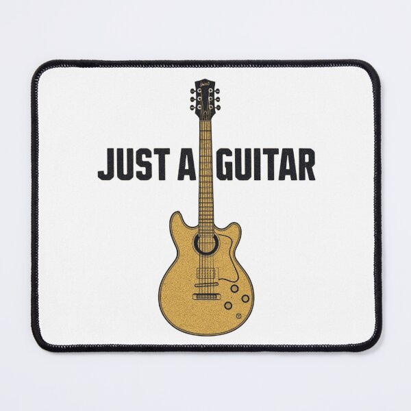 Item preview, Just a Guitar – Minimal Instrument Art designed and sold by RED-MOUSE.
