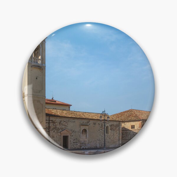 Item preview, Lazise Harbor, Bell Tower, and Boats on Lake Garda designed and sold by Stefano Orazzini.