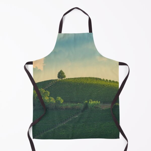 Item preview, Sentinel of Barbaresco: Lone Tree on a Contoured Hill of Langhe Vineyards designed and sold by Stefano Orazzini.