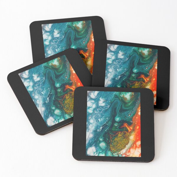 Item preview, Cosmic Awakening – Abstract Pouring Art designed and sold by qfvnisfenj3.