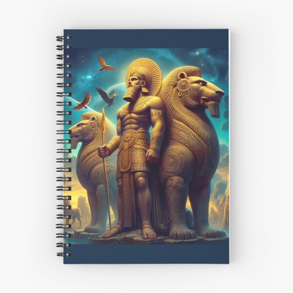 Item preview, Lion of Babylon, Gilgamesh, legendary king of the city of Uruk, heroic character of ancient Mesopotamia, cradle of the civilization of humanity, god of the Underworld in Mesopotamian religion designed and sold by Redbdon.