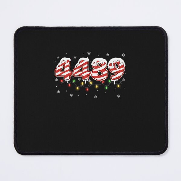 Item preview, Cute 4489 Christmas Candy Number With Snow Drip Lights designed and sold by grumpzara.