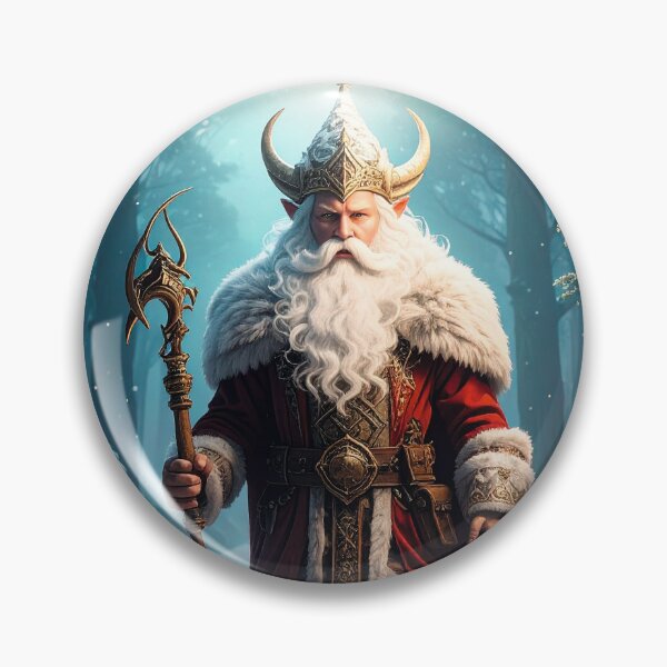 Item preview, Pagan Santa Claus 3 designed and sold by lokiblueguitar.
