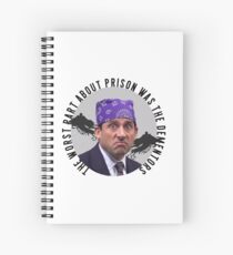 Prison Mike Spiral Notebook