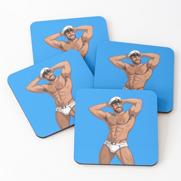 Item preview, Captain of desire, ahoy boys! designed and sold by gayishdesign.