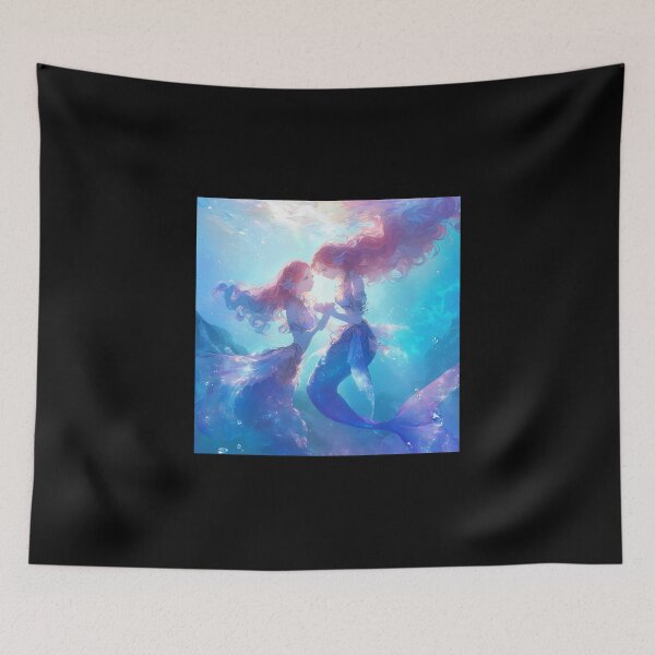 Item preview, Mythological Creatures / Mermaids / Siren / Fantasy designed and sold by PatternFly.