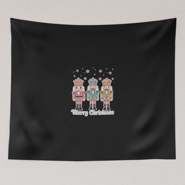 Item preview, Colorful Nutcracker Kings Merry Christmas designed and sold by grumpzara.