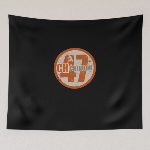 Item preview, Ch-47-Chinook-Retro-Patch-(Distressed) designed and sold by PatricRuesch.