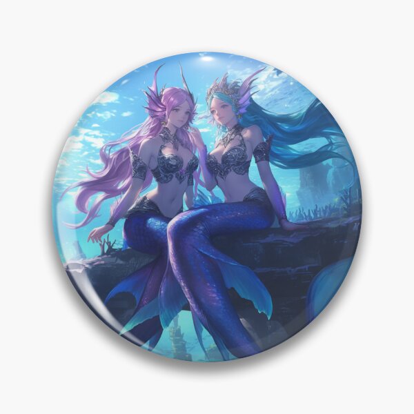 Item preview, Mythological Creatures / Mermaids / Siren / Fantasy designed and sold by PatternFly.