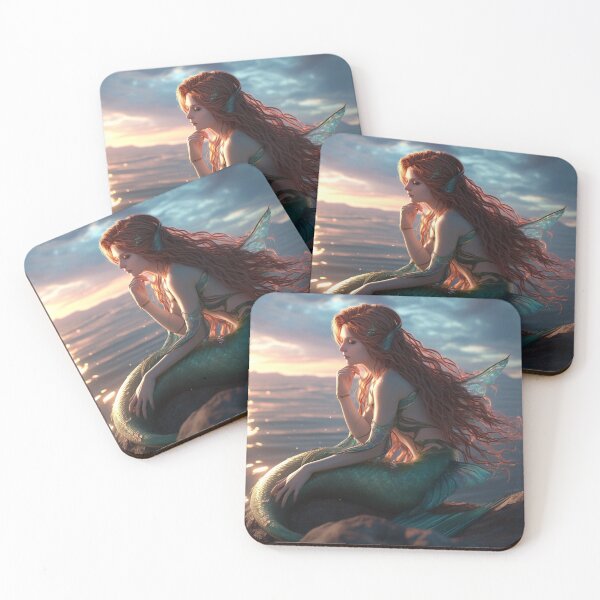 Item preview, Mythological Creatures / Mermaids / Siren / Fantasy designed and sold by PatternFly.