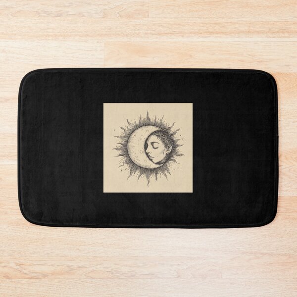 Item preview, Sun Moon Celestial Line Art designed and sold by qfvnisfenj3.