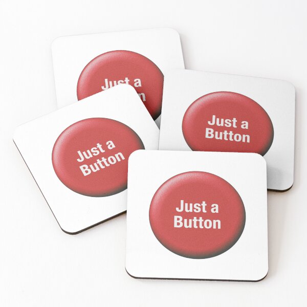 Item preview, Just a Button – Minimal Conceptual Design designed and sold by RED-MOUSE.