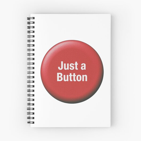 Item preview, Just a Button – Minimal Conceptual Design designed and sold by RED-MOUSE.