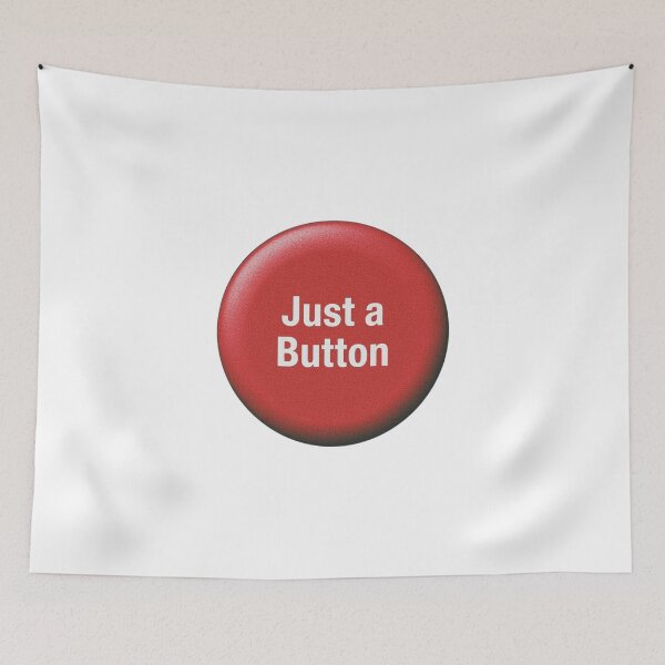 Item preview, Just a Button – Minimal Conceptual Design designed and sold by RED-MOUSE.