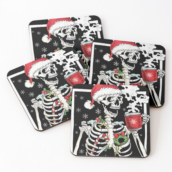 Item preview, Smiling Skull Christmas Coffee designed and sold by Noput1951.