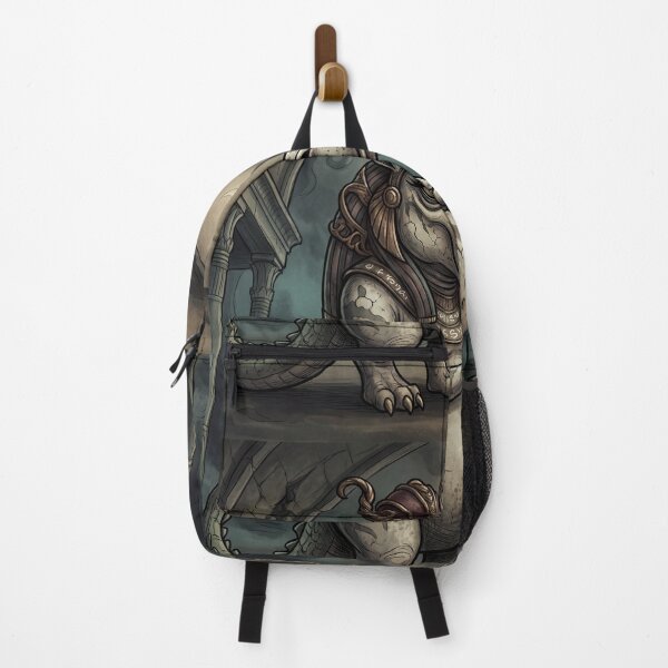Item preview, Taweret Hippopotamus god Ancient Egyptian God Gothic style illustration designed and sold by Vintage Designs +.