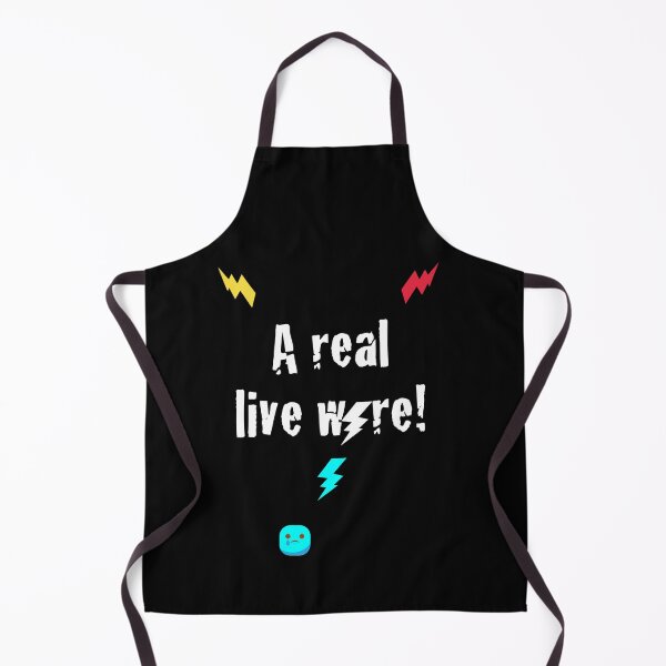 Item preview, A Real Live Wire! (white) designed and sold by Bipolar, Etc..