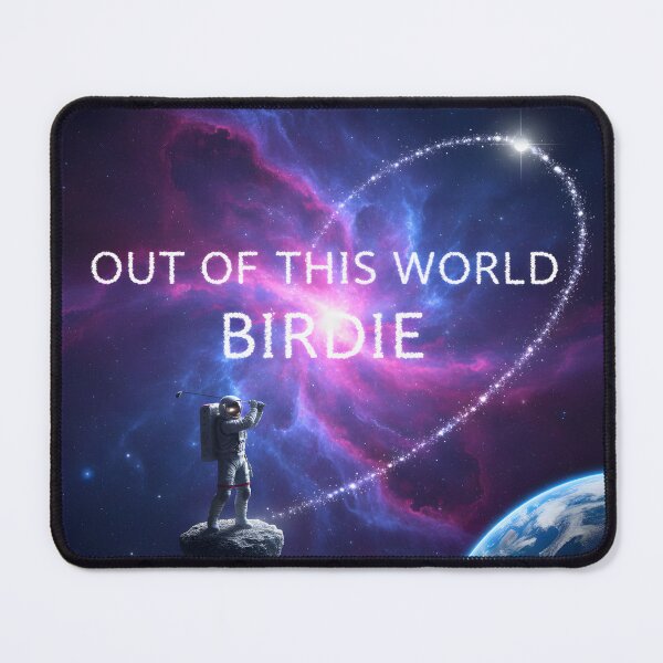 Item preview, Cosmic Golf Birdie in Outer Space designed and sold by Koalangel.