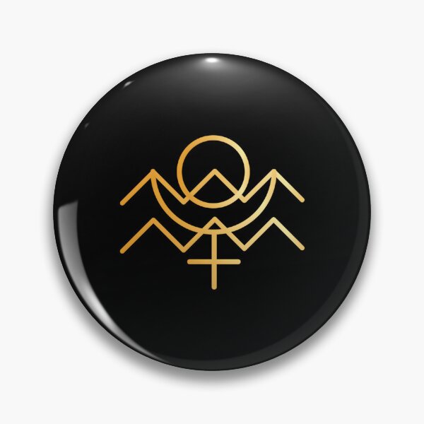Artikelvorschau, Pluto im Wassermann – Minimalistisches kosmisches Symbol in Gold entworfen und verkauft von qfvnisfenj3.