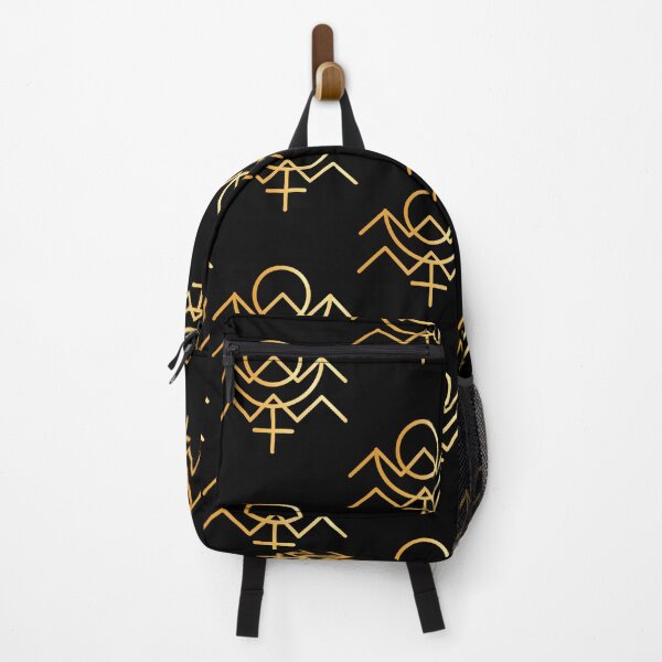 Item preview, Pluto In Aquarius – Minimalist Cosmic Symbol In Gold designed and sold by qfvnisfenj3.