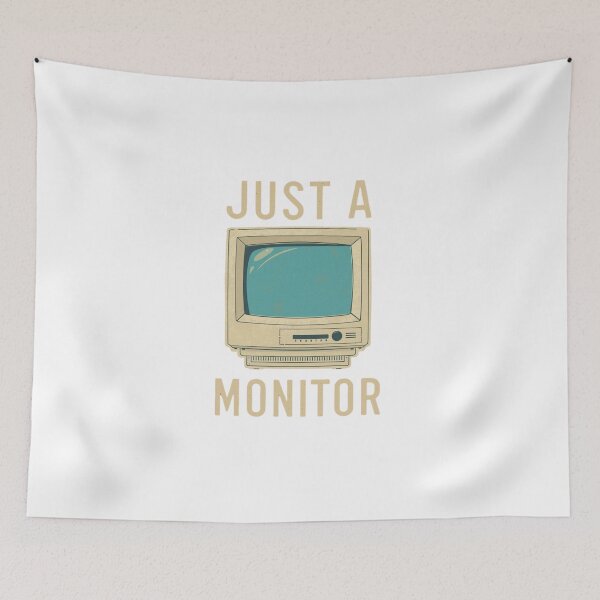 Item preview, Just a Monitor – Vintage Tech Illustration designed and sold by RED-MOUSE.