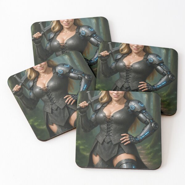 Item preview, Astrid Aurelia cybernetic warrior forest designed and sold by CathryneDelamort.