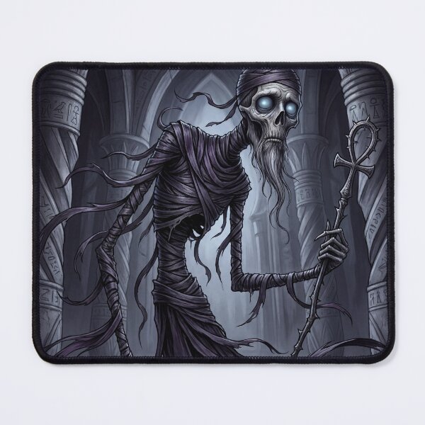 Item preview, Ptah Creator God Ancient Egyptian God Gothic style illustration designed and sold by Vintage Designs +.