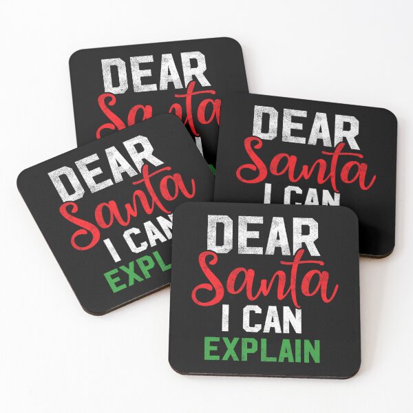 Item preview, Funny List The Santa Santa Naughty On Can Explain Christmas Dear I designed and sold by JoelyNavarro.