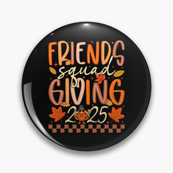 Item preview, Squad Friendsgiving Party Humor Thankful 90s Turkey Friends designed and sold by Daleburuling.
