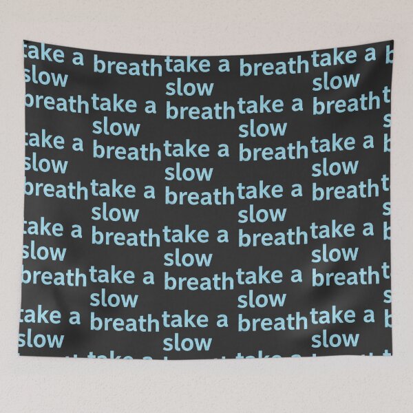 Item preview, Take a Slow Breath – Calm Minimal Affirmation Tee designed and sold by CuteOasis.