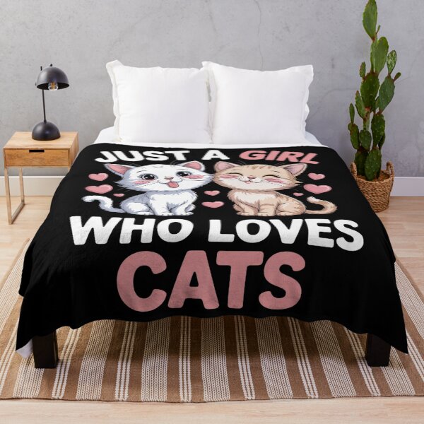 Item preview, Just A Girl Who Loves Cats designed and sold by SiegridOffical.
