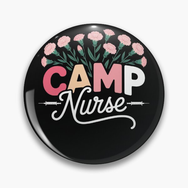 Item preview, Camp Nurse Camp Nursing Flowers Camp Nurse designed and sold by LegendsArt75.