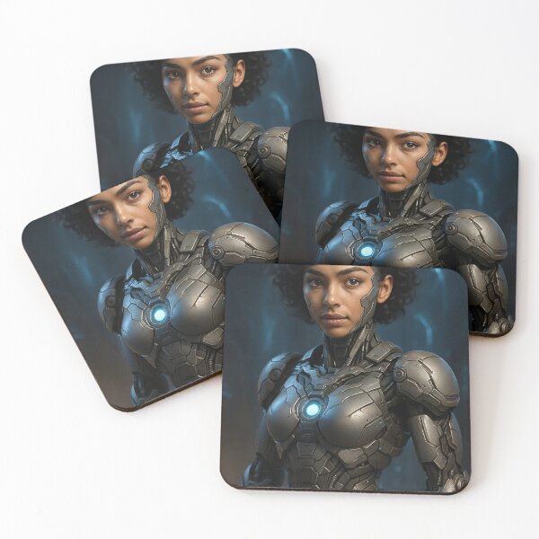 Item preview, Sarah Duvall cybernetic suit blue core designed and sold by CathryneDelamort.