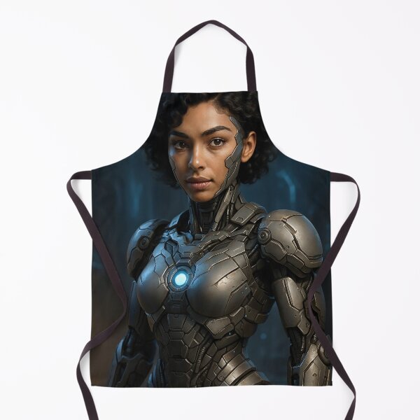 Item preview, Sarah Duvall cybernetic suit blue core designed and sold by CathryneDelamort.