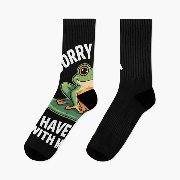 Item preview, Womens Funny Frog Sorry I Can't I Have Plans With My Frog  designed and sold by RoyTill0Art.