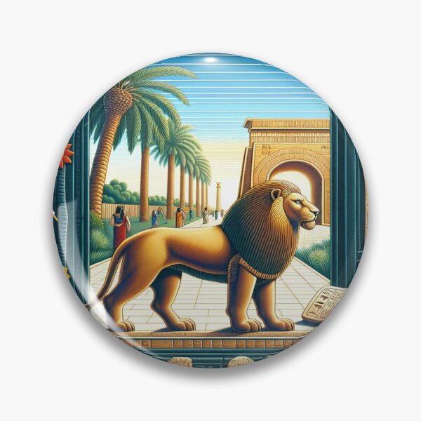 Item preview, Lion of Babylon, cuneiform tablets, Mesopotamia designed and sold by Redbdon.