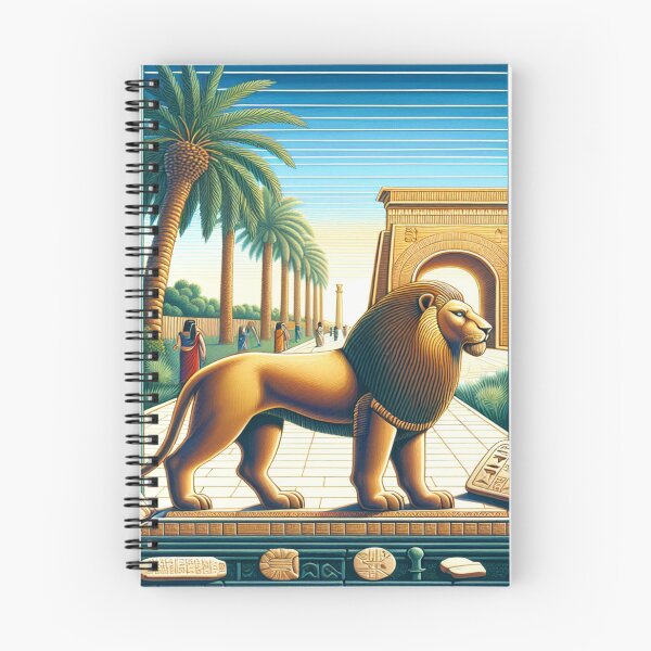 Item preview, Lion of Babylon, cuneiform tablets, Mesopotamia designed and sold by Redbdon.