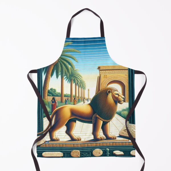 Item preview, Lion of Babylon, cuneiform tablets, Mesopotamia designed and sold by Redbdon.