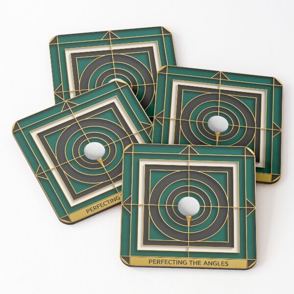 Item preview, Luxury Geometric Golf Focus Target Design designed and sold by Koalangel.
