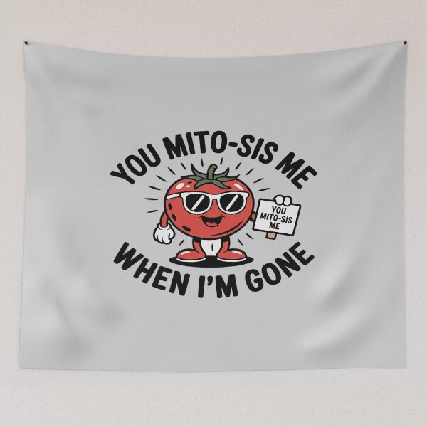 Item preview, You Mito-Sis Me When I'm Gone Science Joke designed and sold by DetroitMug.