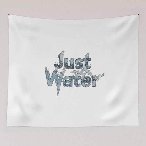 Item preview, Just Water – Fluid Minimal Design designed and sold by RED-MOUSE.