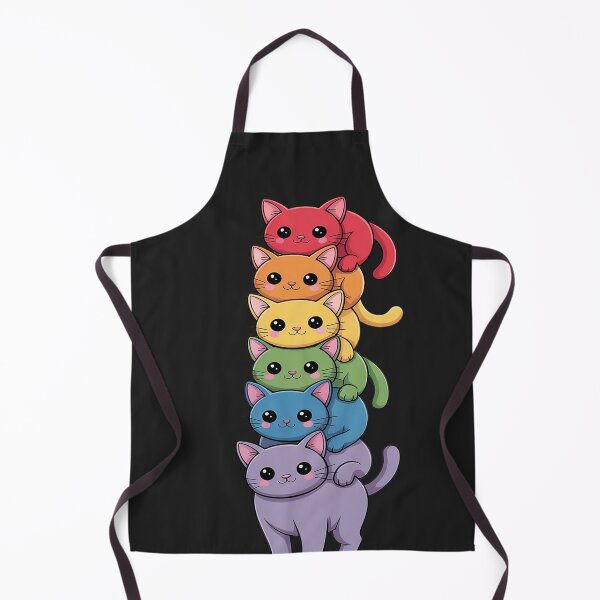 Item preview, Cat Stack Rainbow Gay Pride Cute LGBT Animal Pet Lover Gift designed and sold by LegendsArt75.