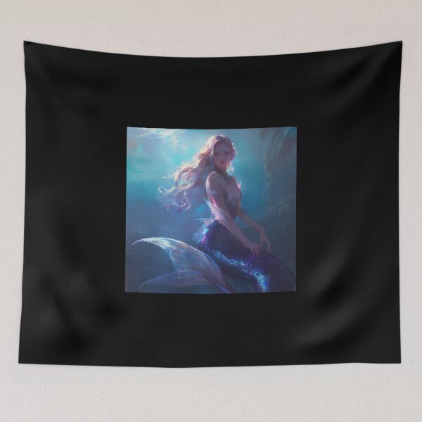 Item preview, Mythological Creatures / Mermaids / Siren / Fantasy designed and sold by PatternFly.
