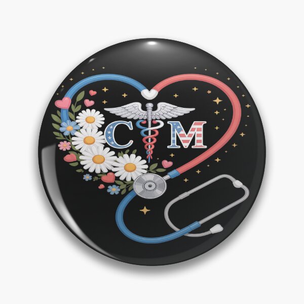 Item preview, Certified Medical Assistant CMA 4th July American Flag Heart designed and sold by LegendsArt75.