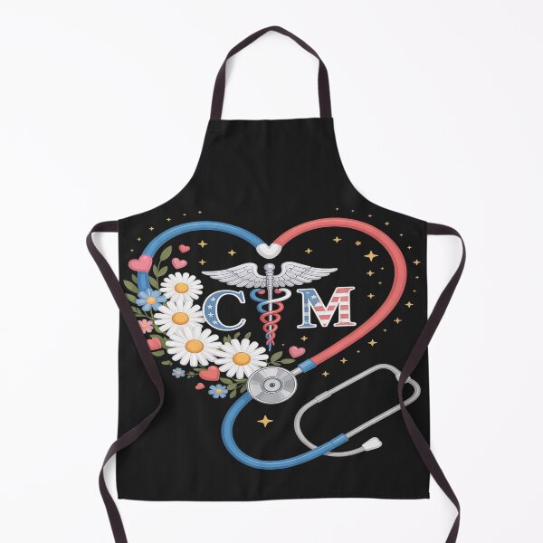 Item preview, Certified Medical Assistant CMA 4th July American Flag Heart designed and sold by LegendsArt75.